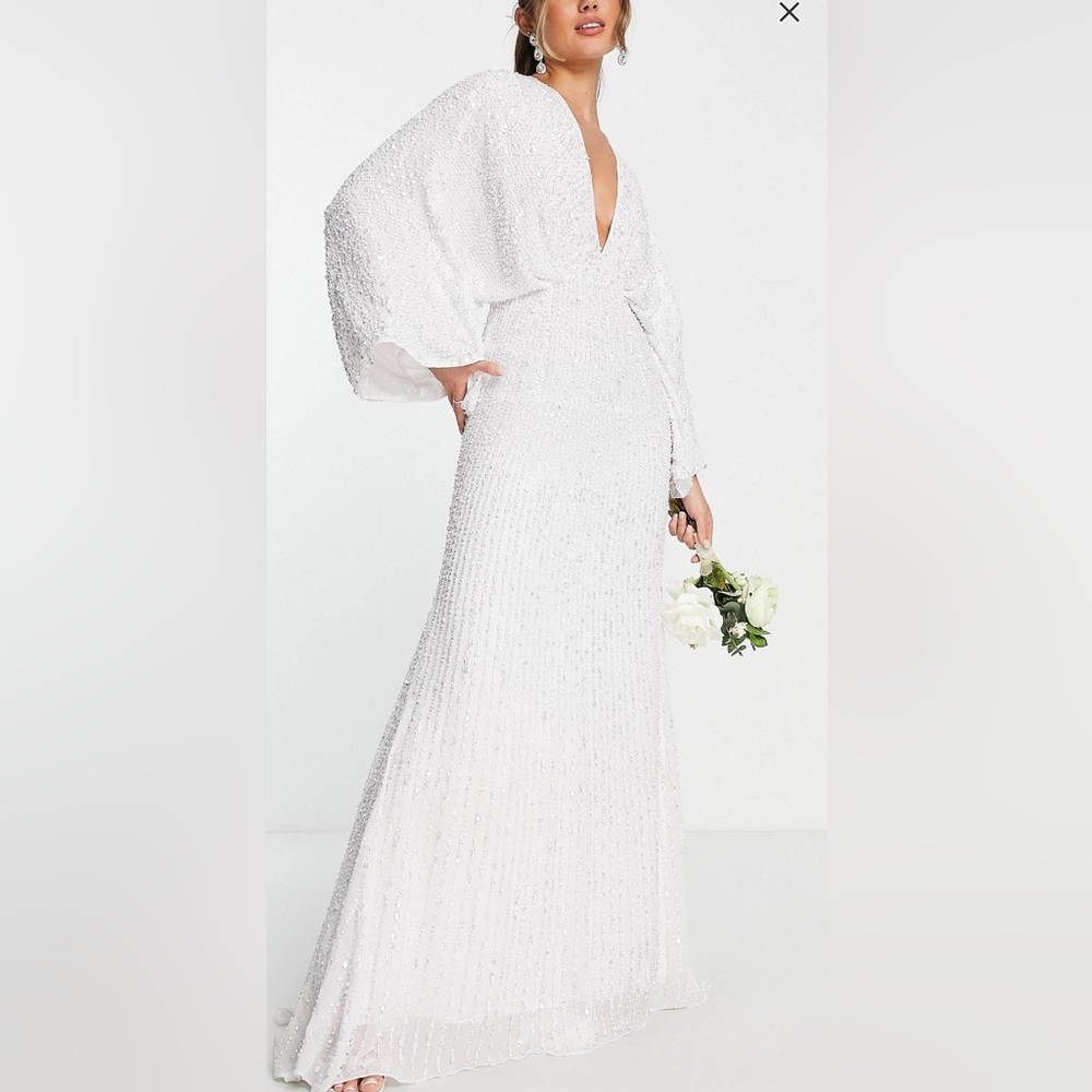 ASOS wedding gown